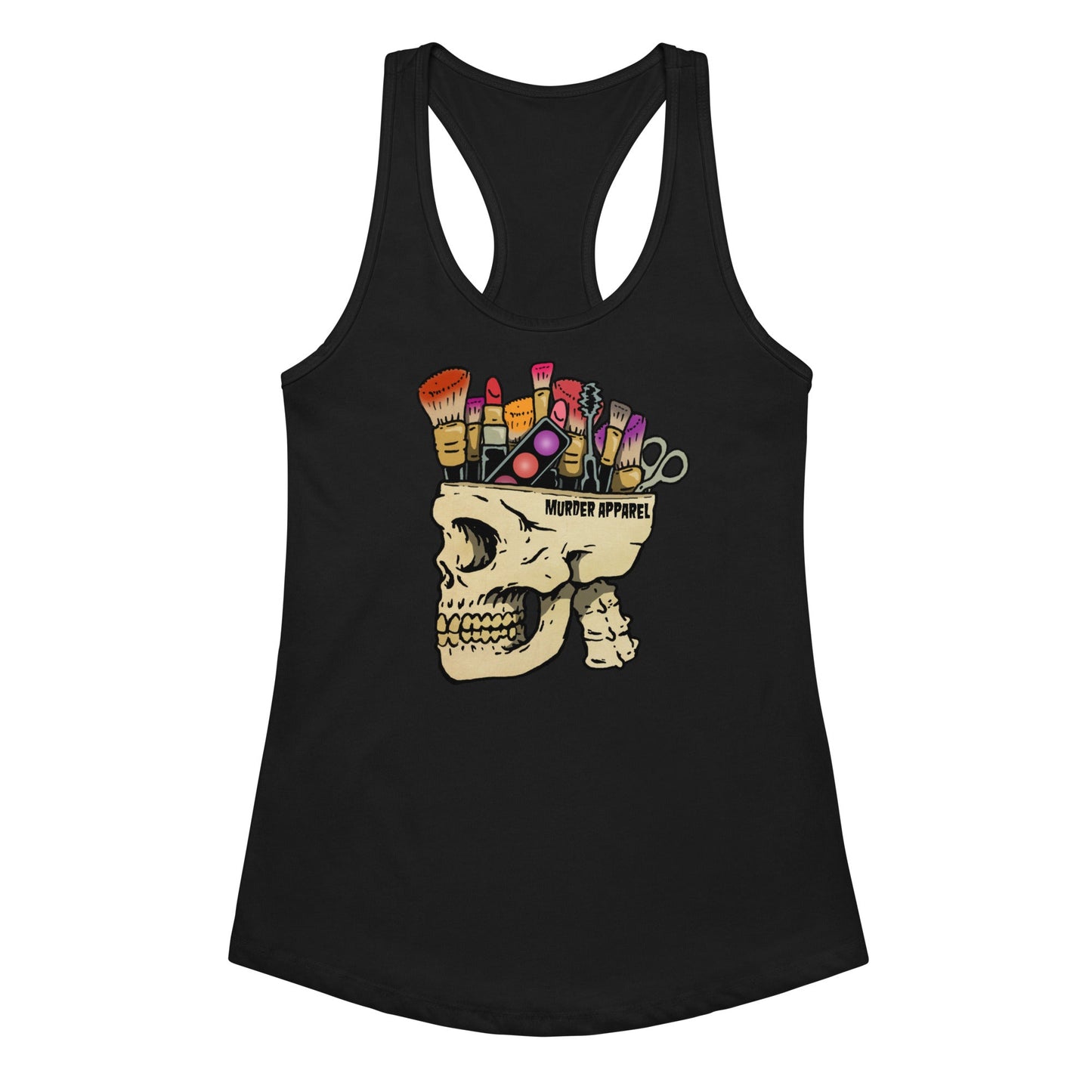 Make Up Addict Skull Tank