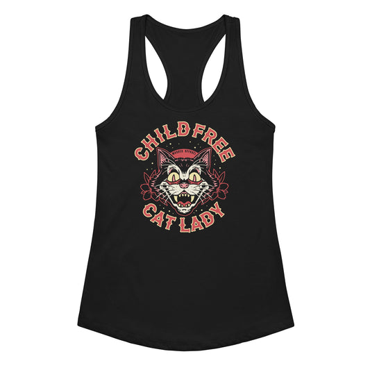 Childfree Cat Lady Tank