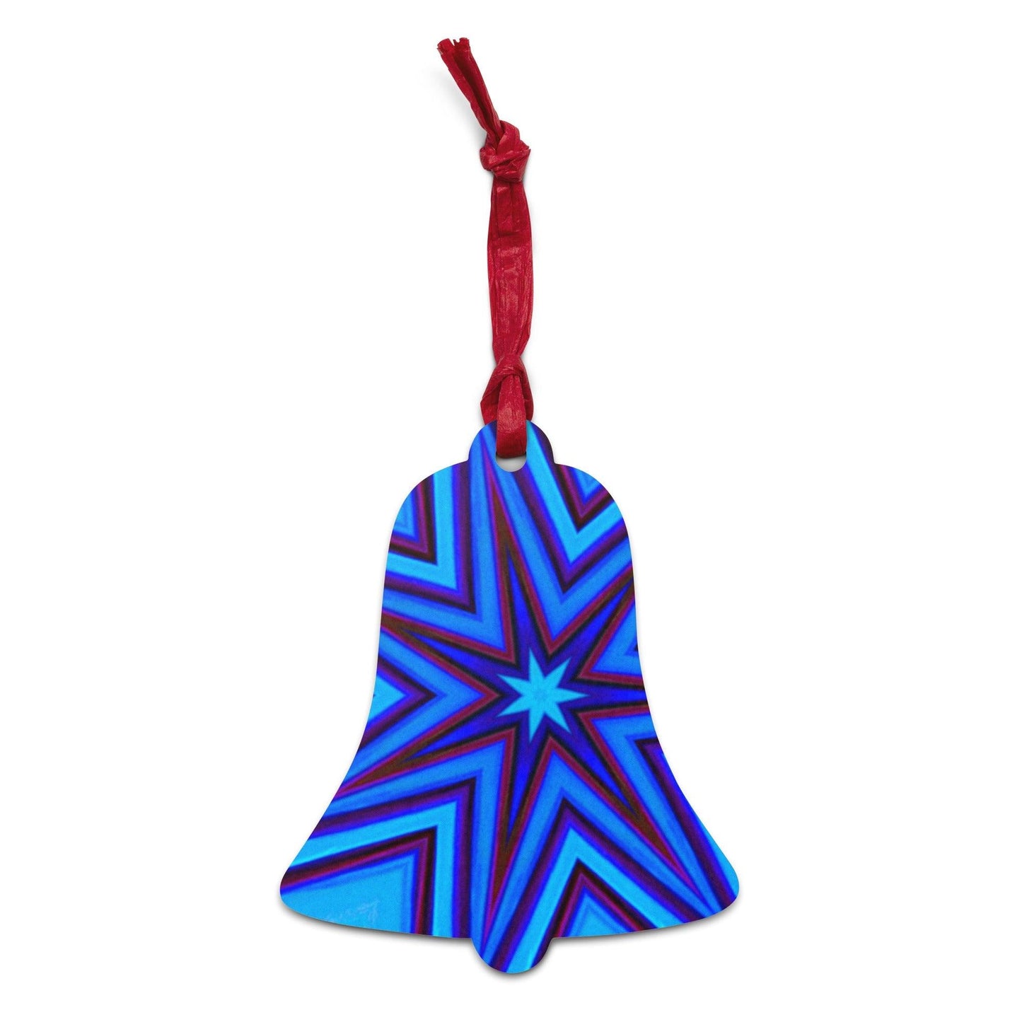 Purple Star Wooden ornaments - Lizard Vigilante