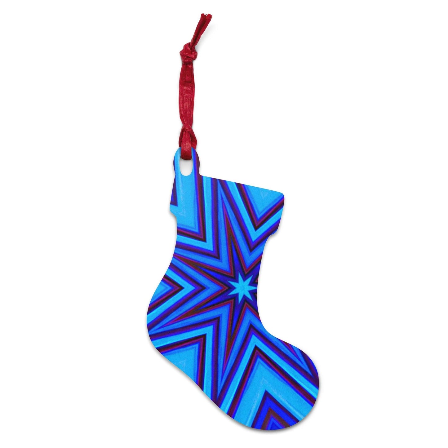 Purple Star Wooden ornaments - Lizard Vigilante