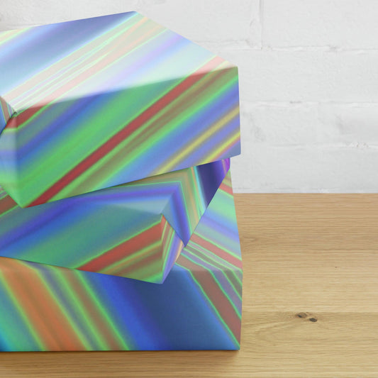 Colorful Pastel Wrapping Paper Sheets - Lizard Vigilante