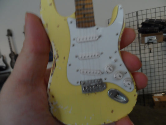 YNGWIE MALMSTEEN - "Play Loud" Fender Strat 1:4 Scale Replica Guitar ~Axe Heaven