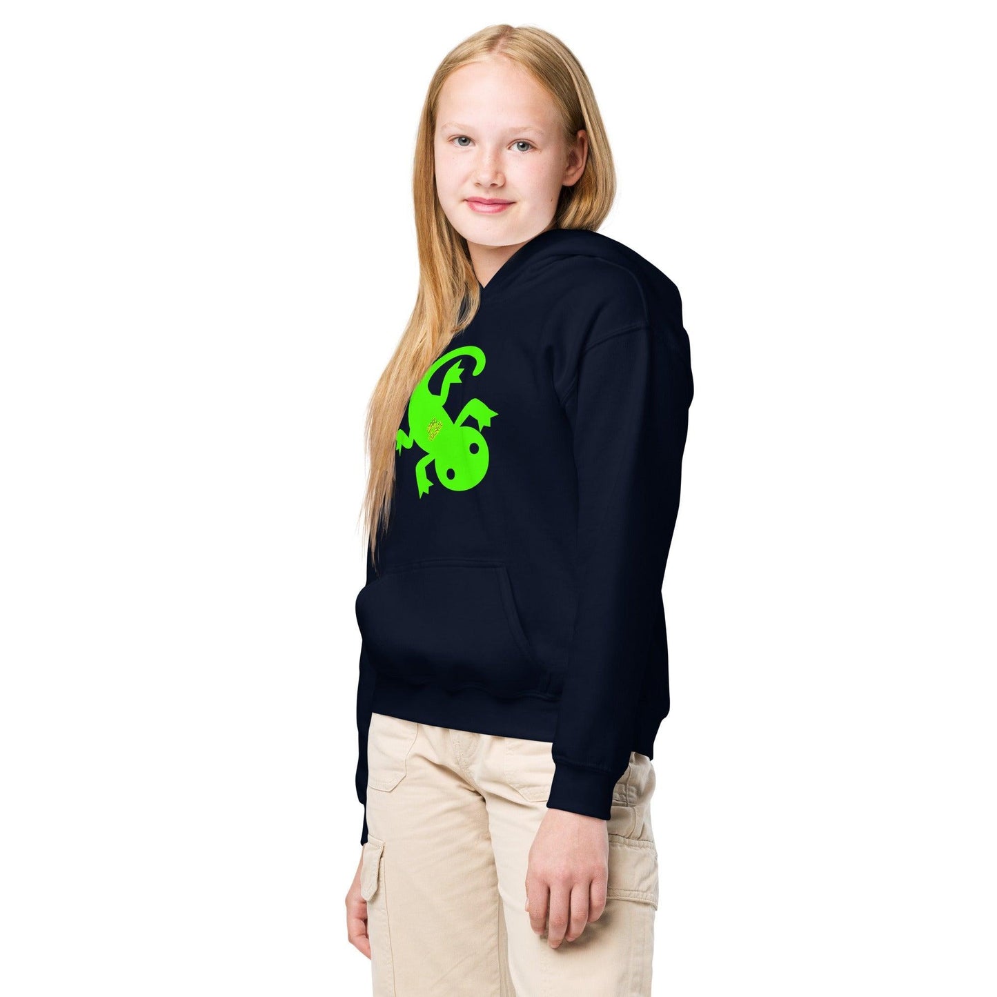 Lizard Vigilante Youth heavy blend hoodie - Lizard Vigilante