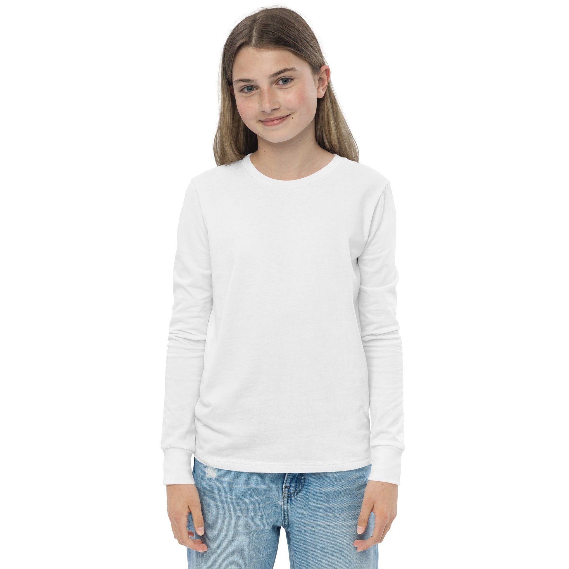 Girl's Long Sleeve Cowgirl With a Lasso Tee Shirt / Country T-Shirt - Lizard Vigilante