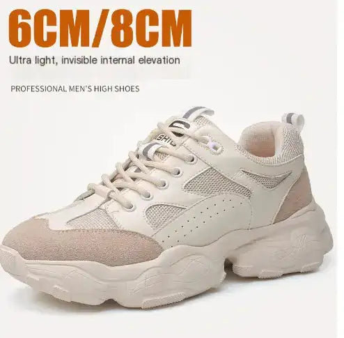 Dad Shoes, Mesh Sports Shoes, Height Increasing Sneakers