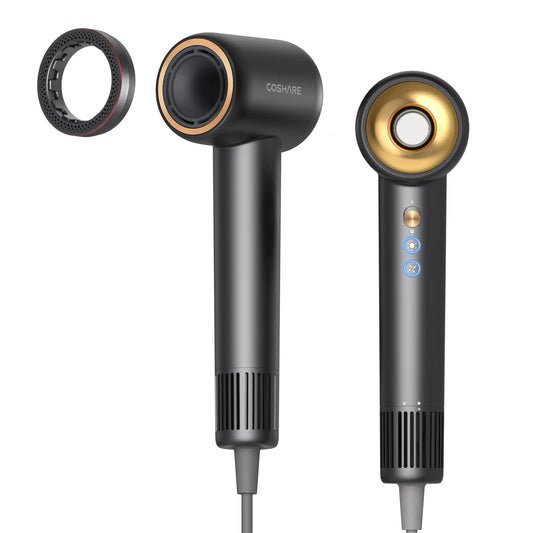 Hair Dryer 800 Million Negative Ionic Blow Dryer 110000 RPM Low Noise Thermo-Control Hair Dryer High-Speed Travel Hair Dryer for Women No Heat Damage Care