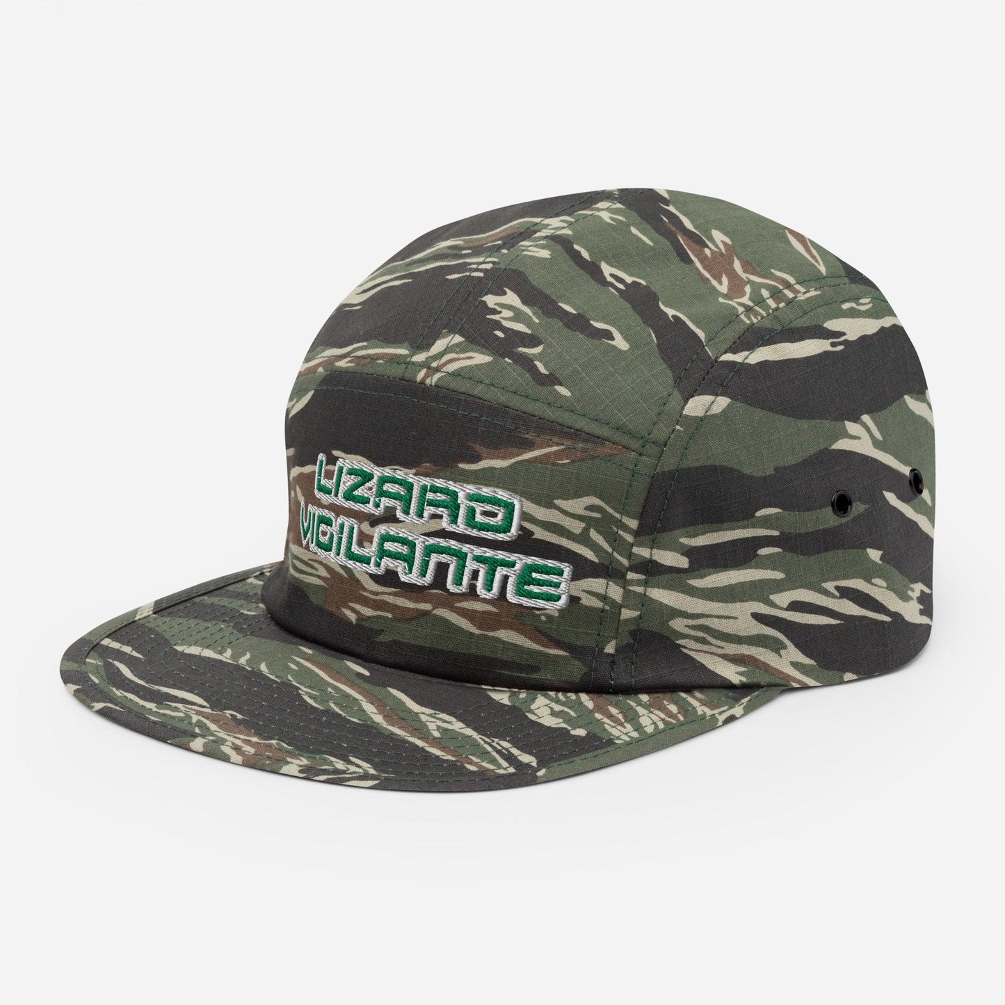 Lizard Vigilante Five Panel Cap - Lizard Vigilante