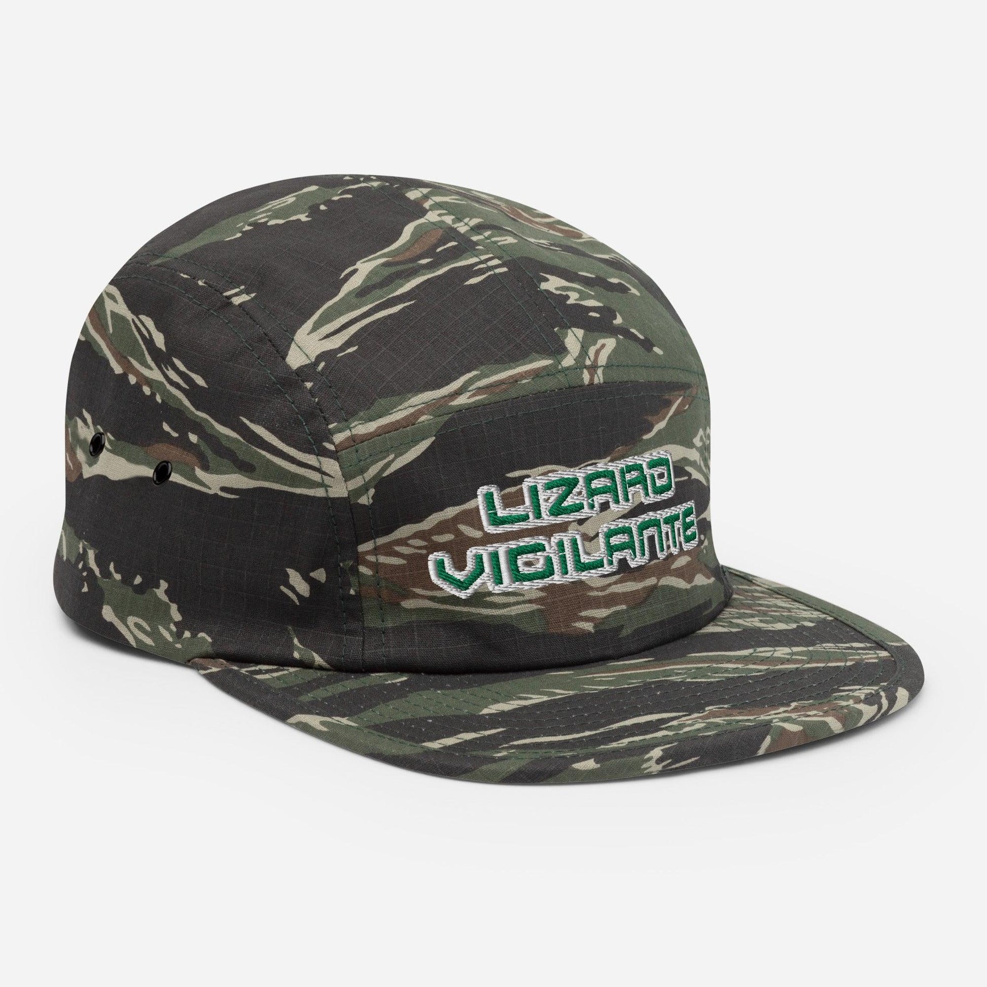 Lizard Vigilante Five Panel Cap - Lizard Vigilante