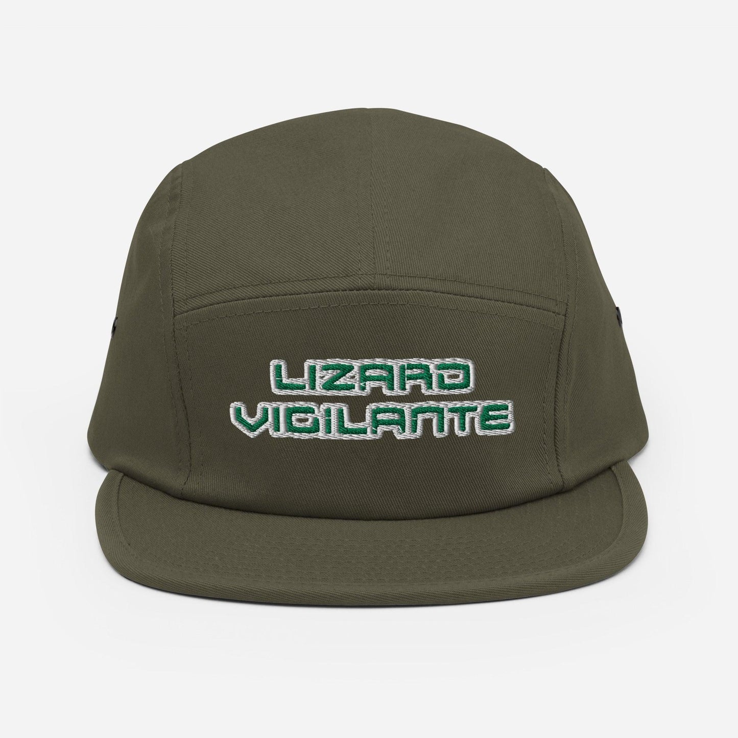 Lizard Vigilante Five Panel Cap - Lizard Vigilante