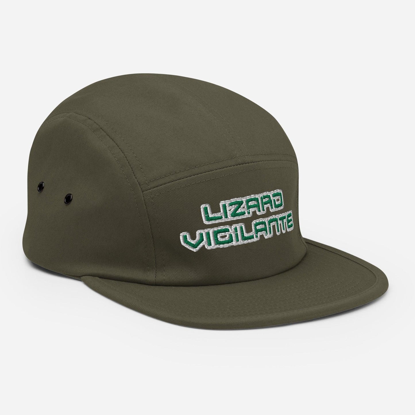 Lizard Vigilante Five Panel Cap - Lizard Vigilante