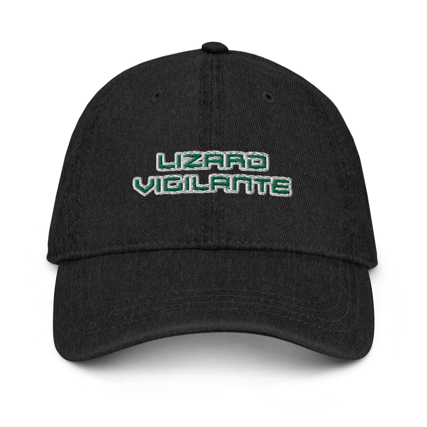 Lizard Vigilante Denim Hat - Lizard Vigilante