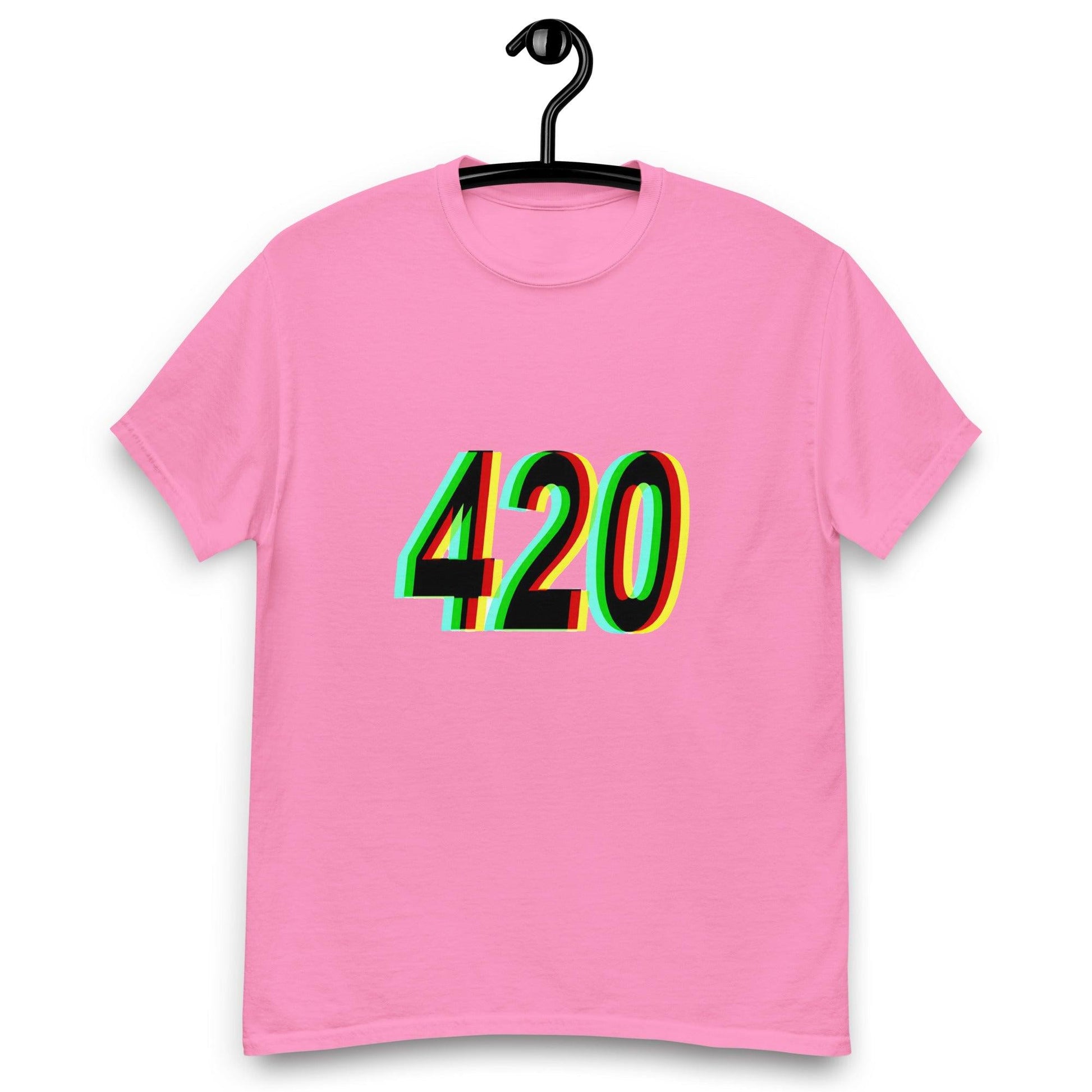 Psychedelic 420 Weed Men's classic tee - Lizard Vigilante