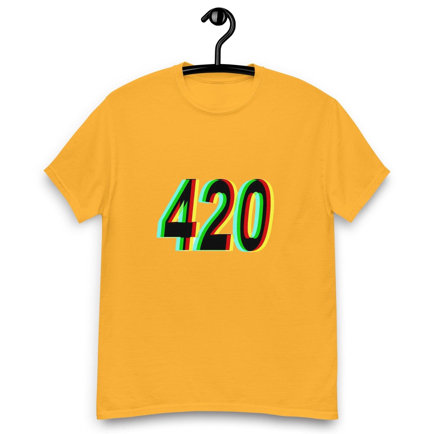 Psychedelic 420 Weed Men's classic tee - Lizard Vigilante