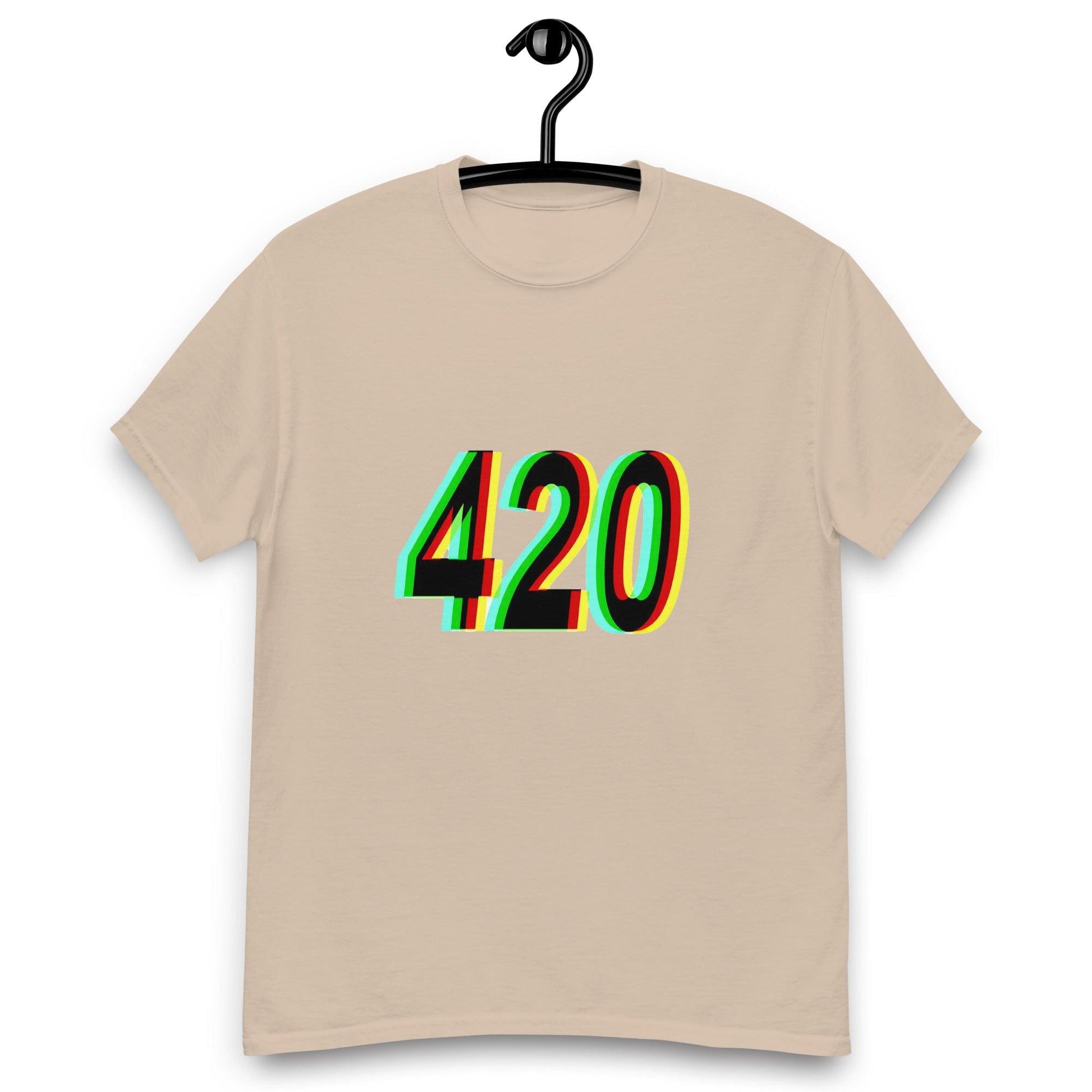 Psychedelic 420 Weed Men's classic tee - Lizard Vigilante