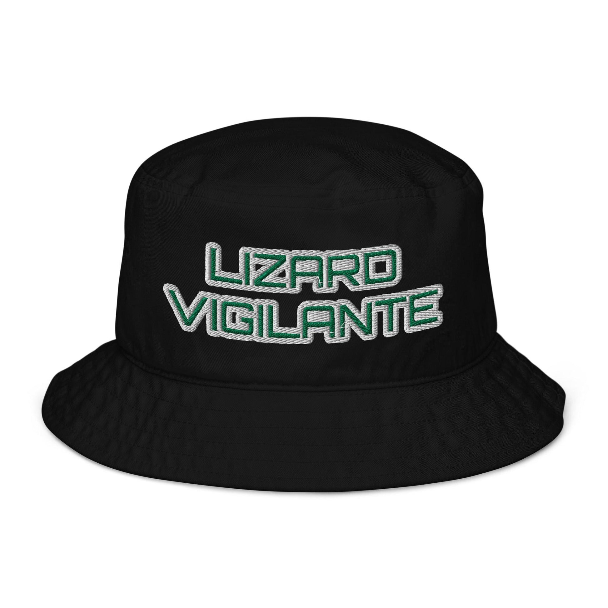 Stay Cool and Trendy with the Lizard Vigilante Organic Bucket Hat - Embrace the Style! - Lizard Vigilante