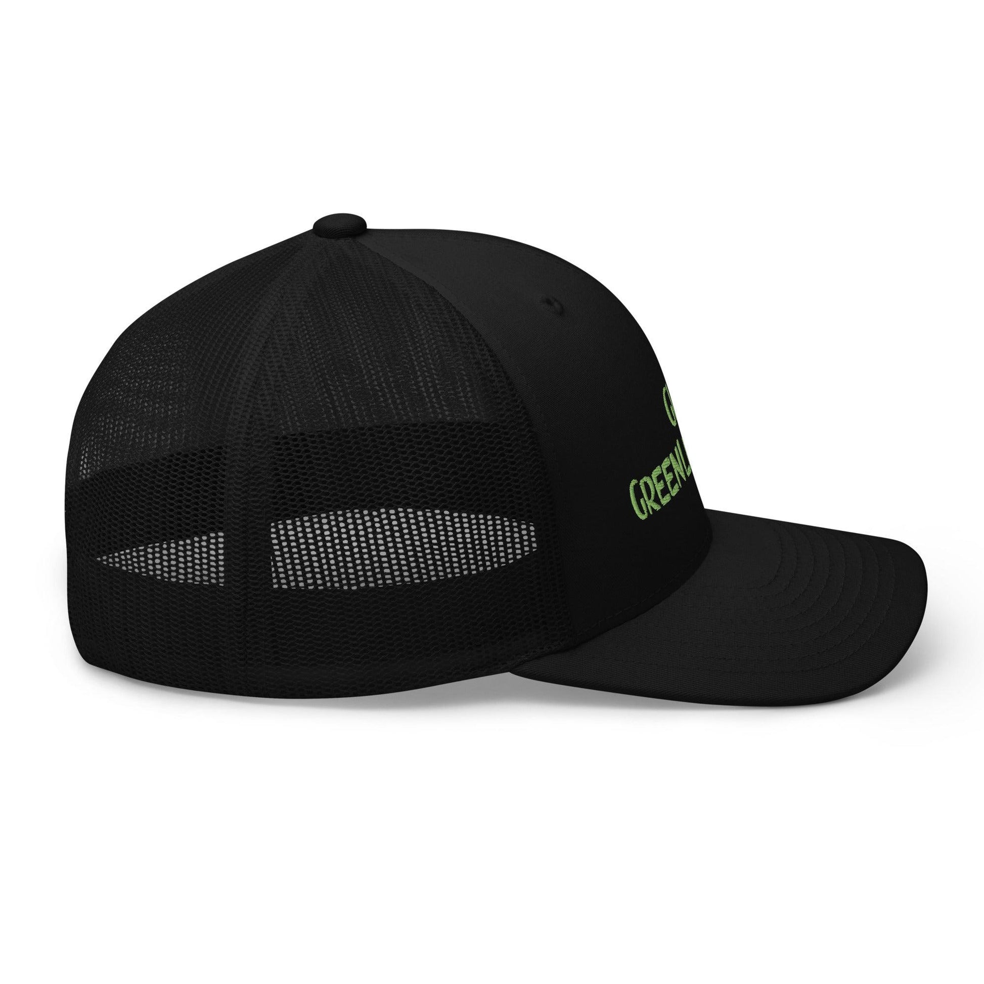 GLS GreenLeaf Silo Trucker Cap / Mesh Back Trucking Hat - Lizard Vigilante