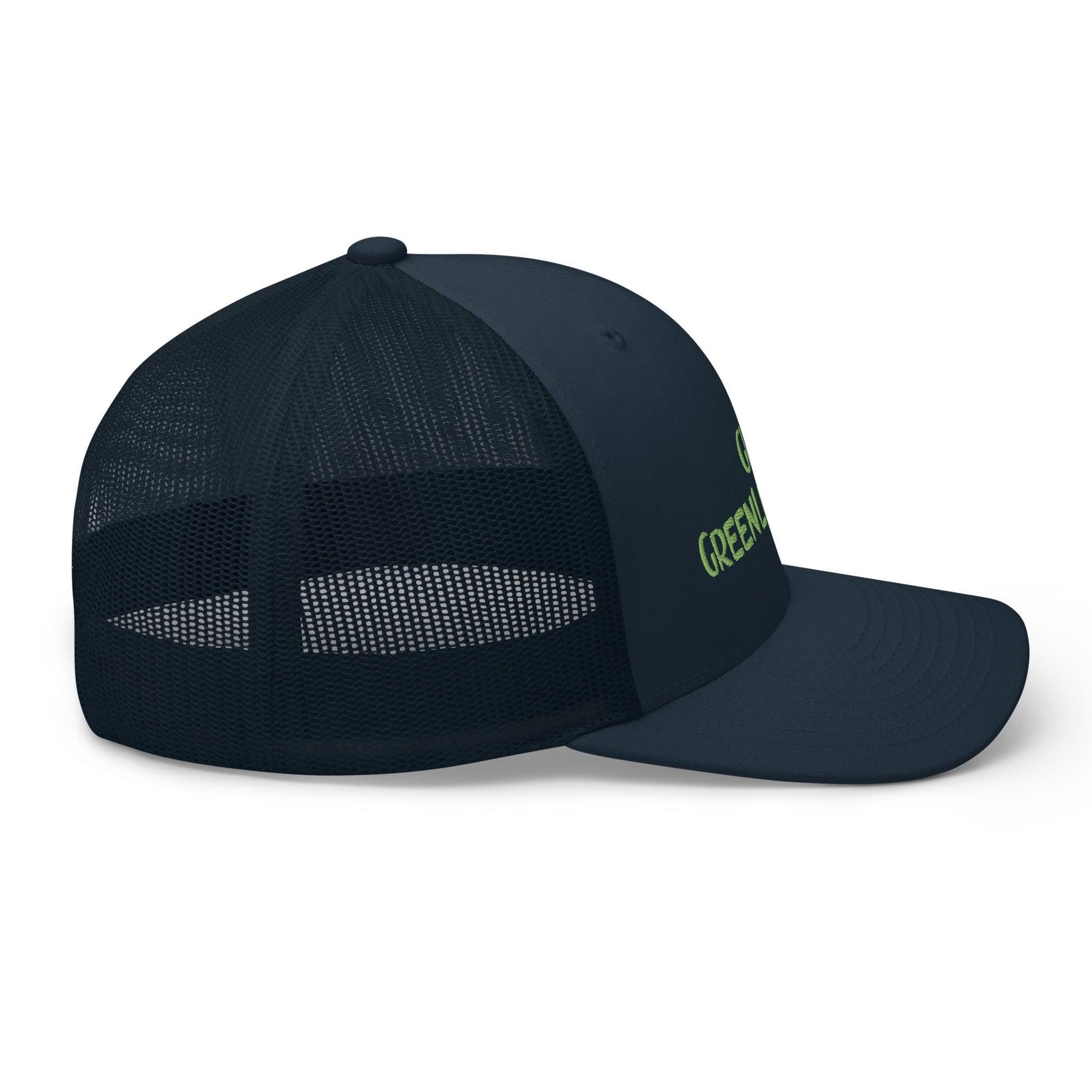 GLS GreenLeaf Silo Trucker Cap / Mesh Back Trucking Hat - Lizard Vigilante