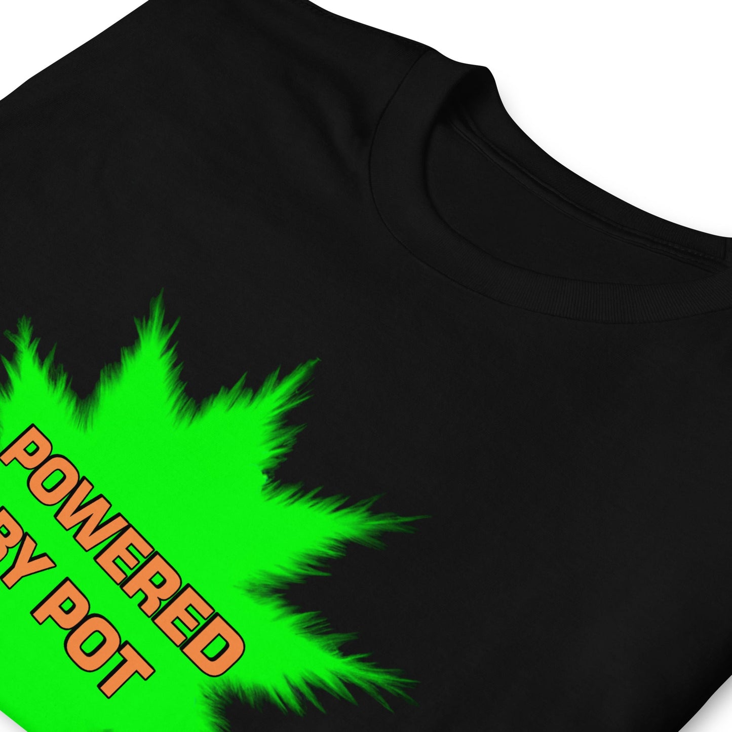 POWERED BY POT Short-Sleeve Unisex T-Shirt / THC Energy - Lizard Vigilante