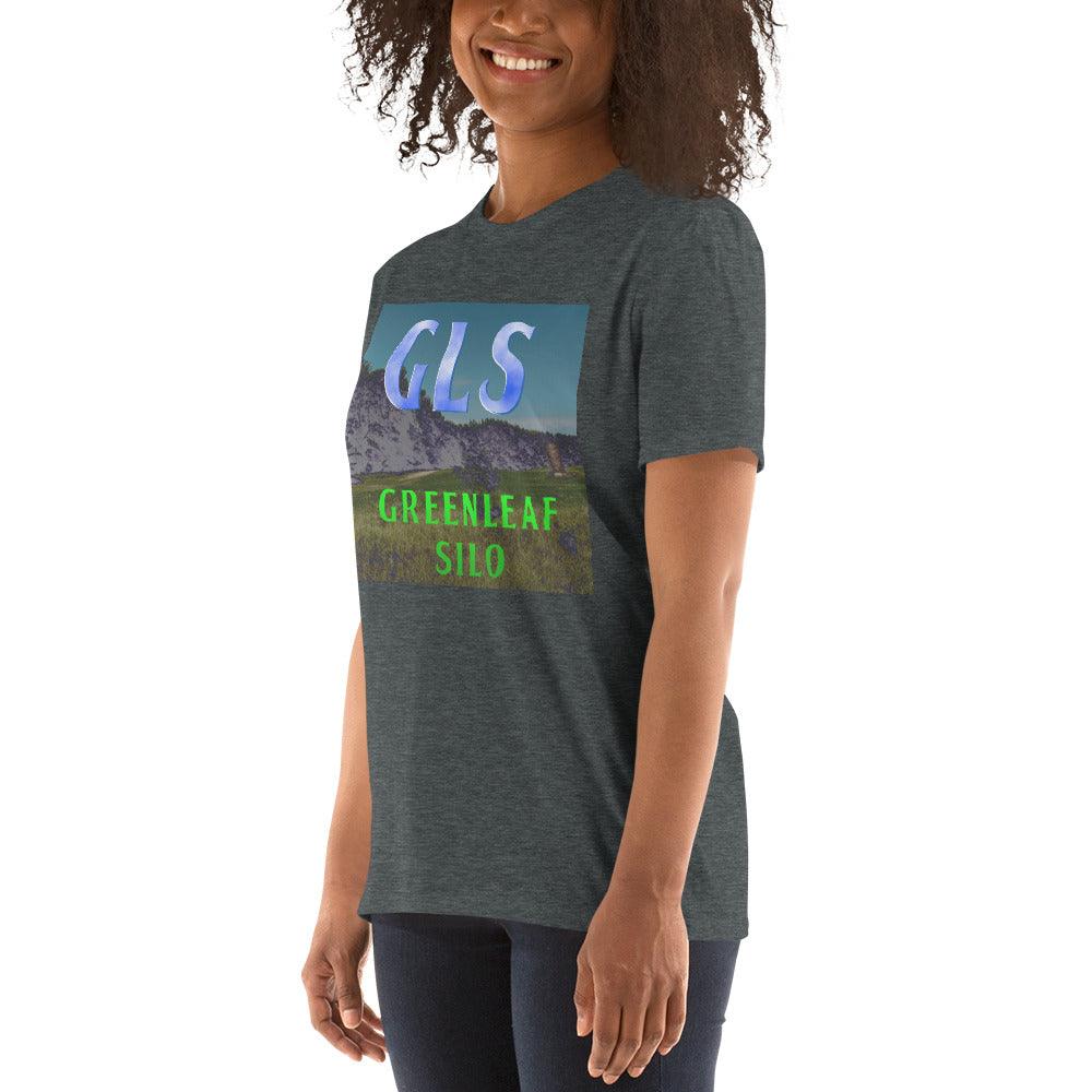 GLS GreenLeaf Silo DarkScape Short-Sleeve Unisex T-Shirt - Lizard Vigilante