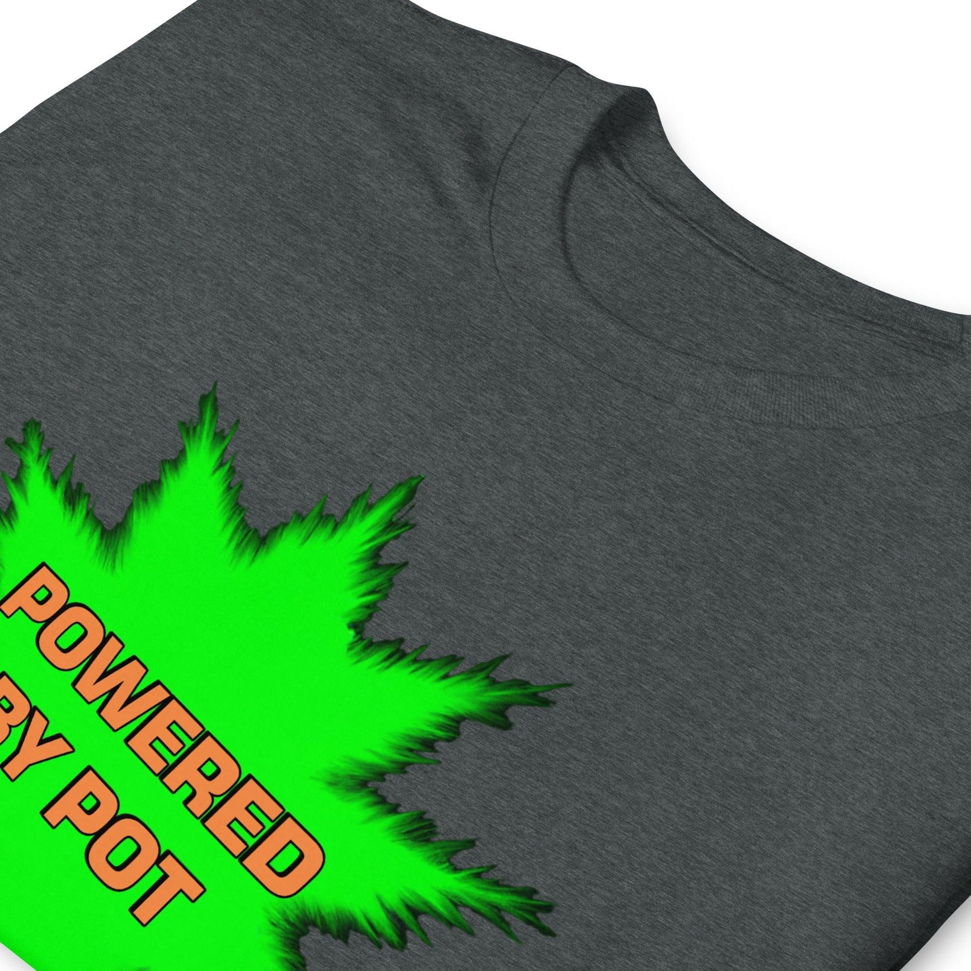 POWERED BY POT Short-Sleeve Unisex T-Shirt / THC Energy - Lizard Vigilante