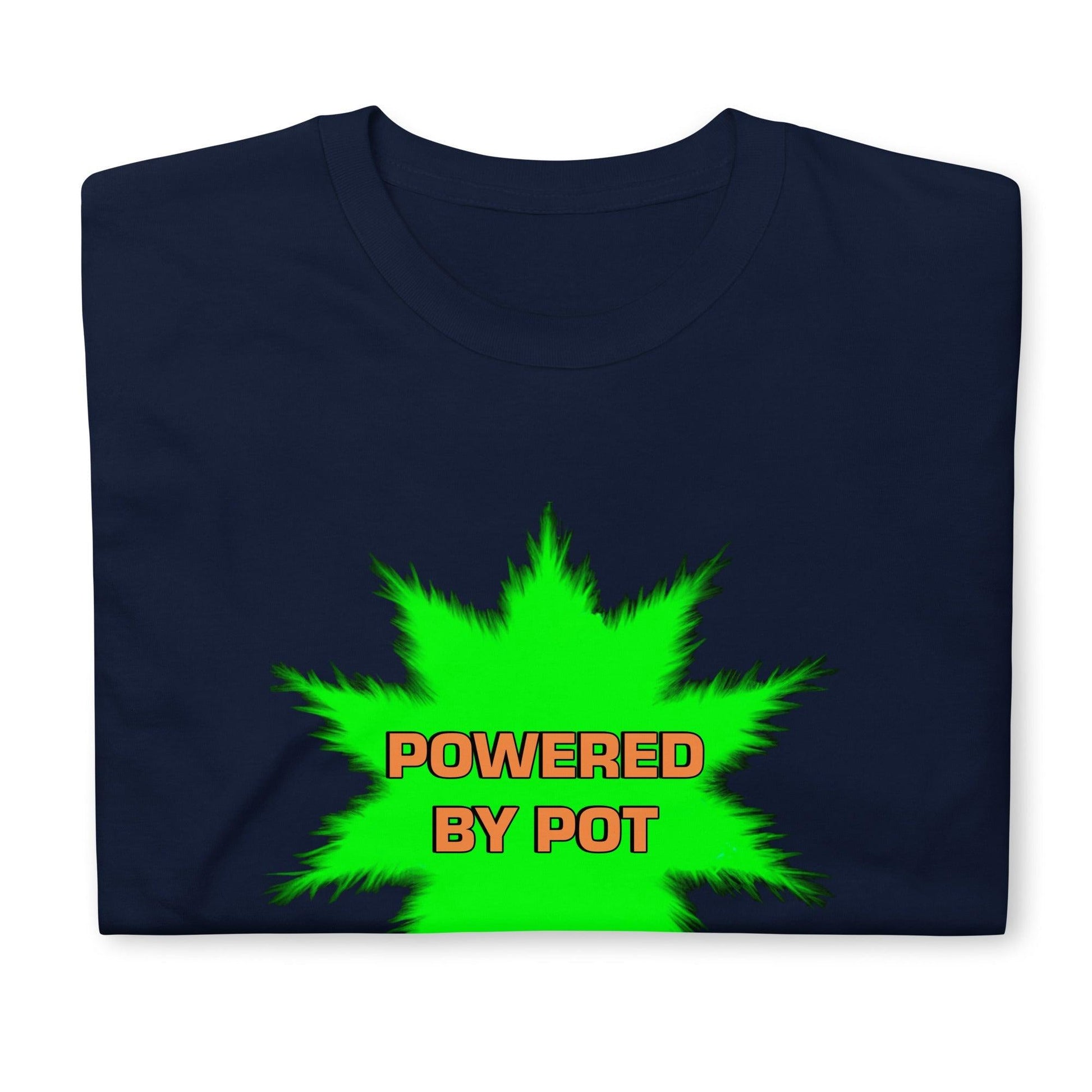 POWERED BY POT Short-Sleeve Unisex T-Shirt / THC Energy - Lizard Vigilante