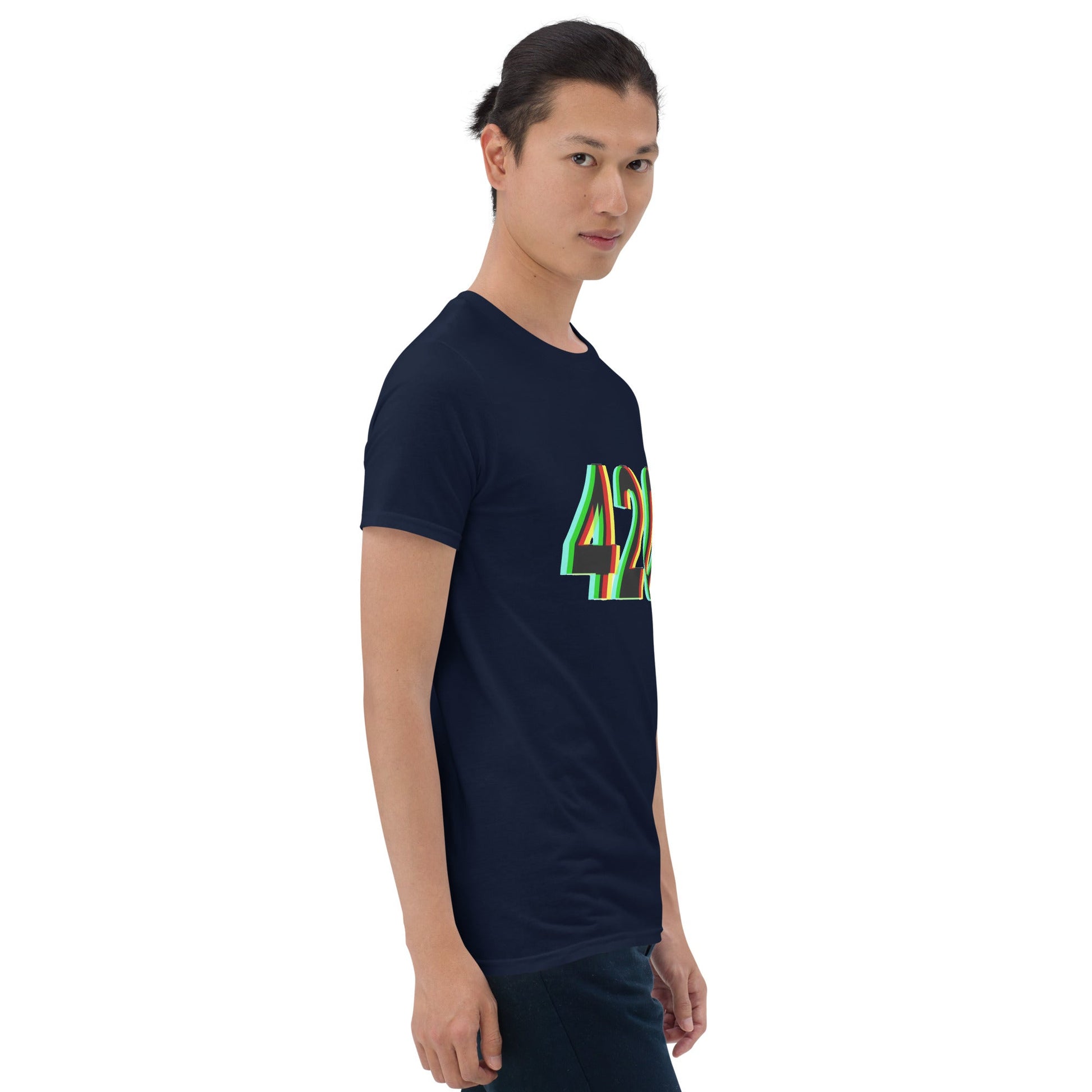 Psychedelic 420 Short-Sleeve Unisex Weed T-Shirt - Lizard Vigilante