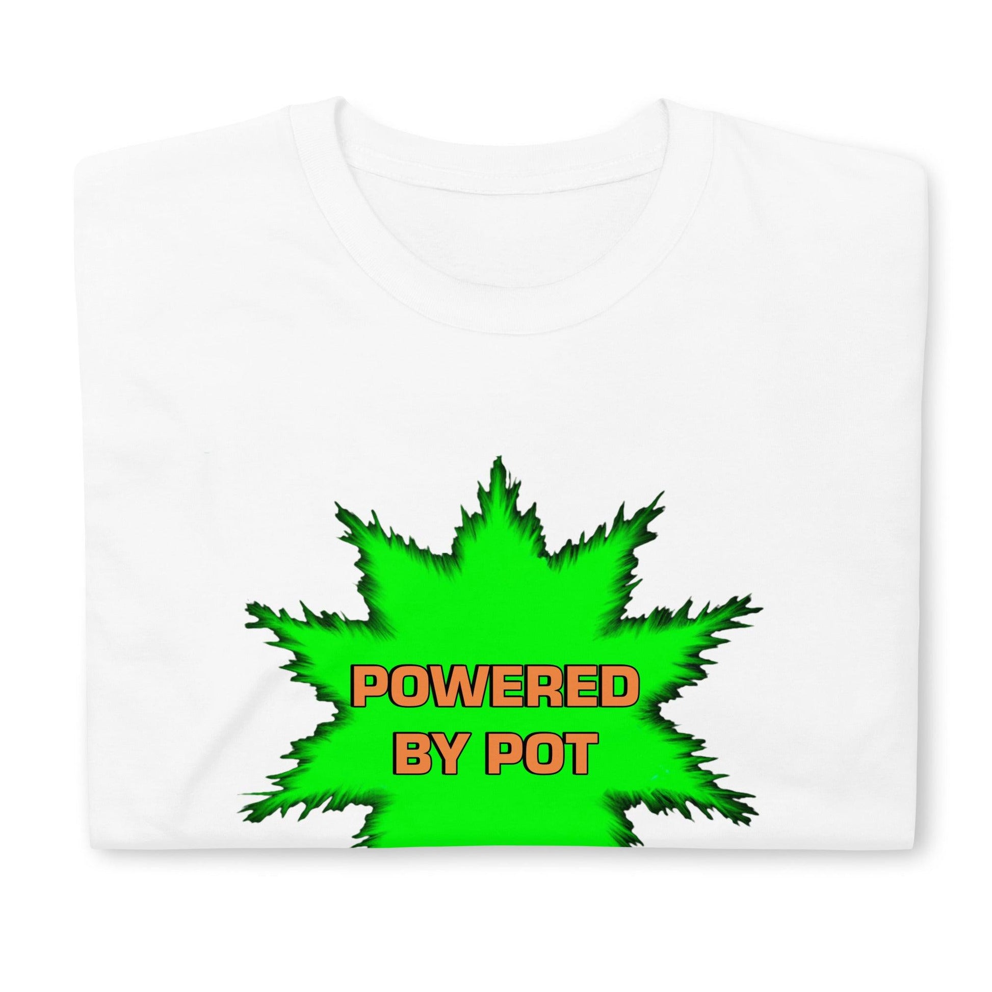 POWERED BY POT Short-Sleeve Unisex T-Shirt / THC Energy - Lizard Vigilante