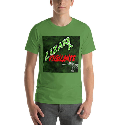 Lizard Vigilante Unisex T-shirt M-4XL / Lizard Smoking Shirt - Lizard Vigilante